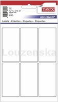 Etikety blistr 34x67mm/60ks OFC-121 TANEX